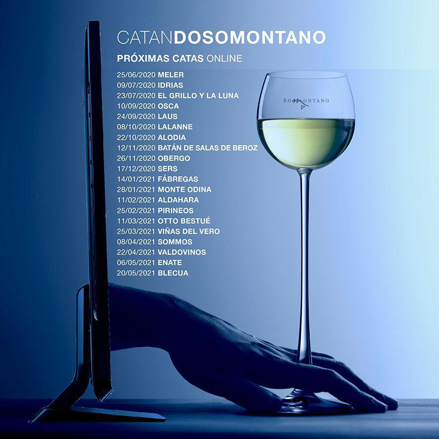 CATANDO SOMONTANO. CATAS "ON LINE" CATANDO SOMONTANO. CATAS "ON LINE"