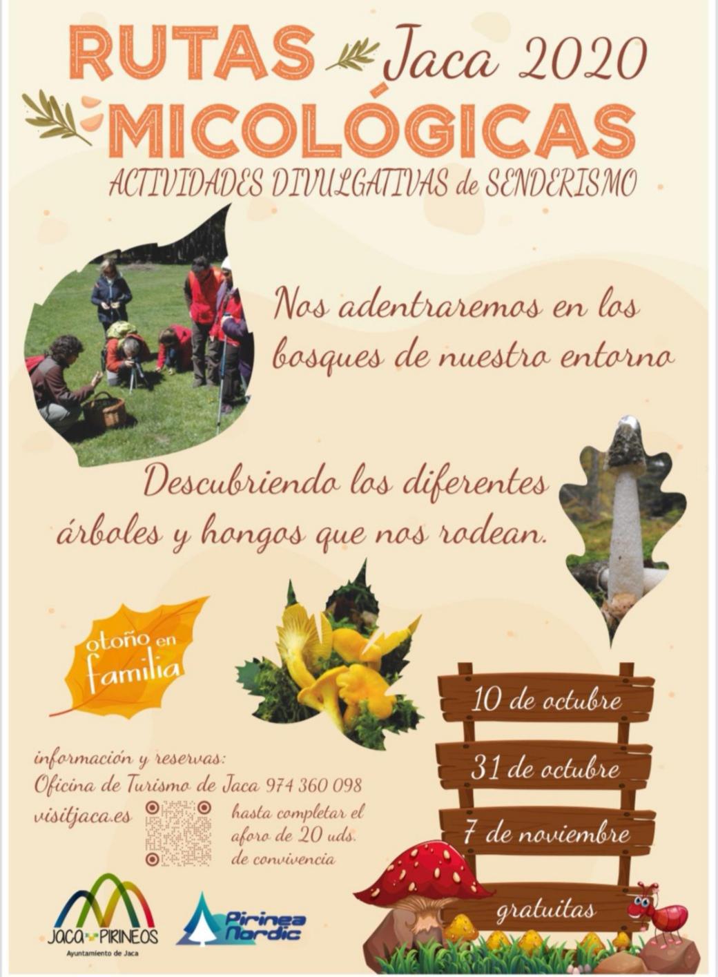 Rutas Micológicas en Jaca (Huesca) Rutas Micológicas en Jaca (Huesca)