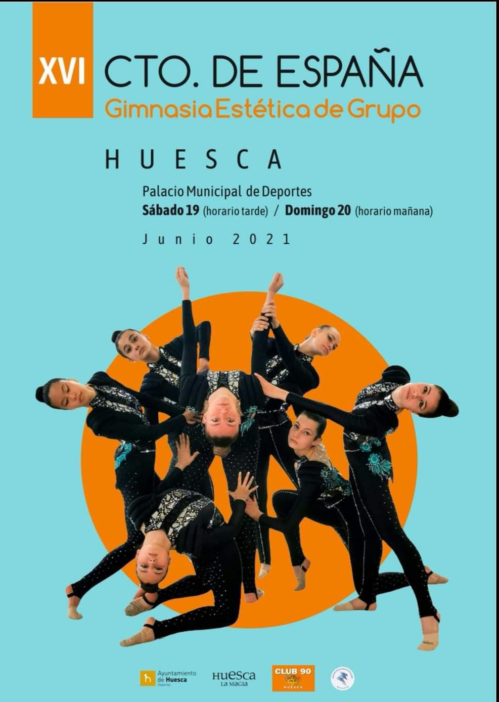 Campeonato de España de Gimnasia Estética de grupo en Huesca Campeonato de España de Gimnasia Estética de grupo en Huesca
