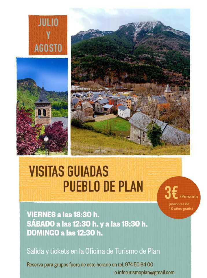 Visitas guiadas a la localidad de PLAN (Huesca)