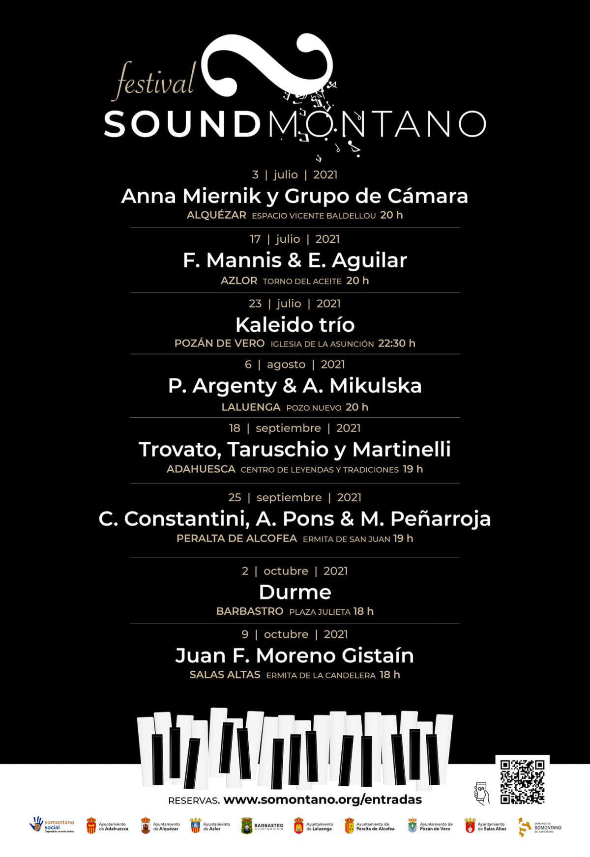 Festival de Música SOUNDMONTANO (Comarca Somontano - Huesca) Festival de Música SOUNDMONTANO (Comarca Somontano - Huesca)