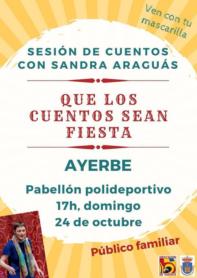 Sesión de Cuentos en Ayerbe con Sandra Araguás