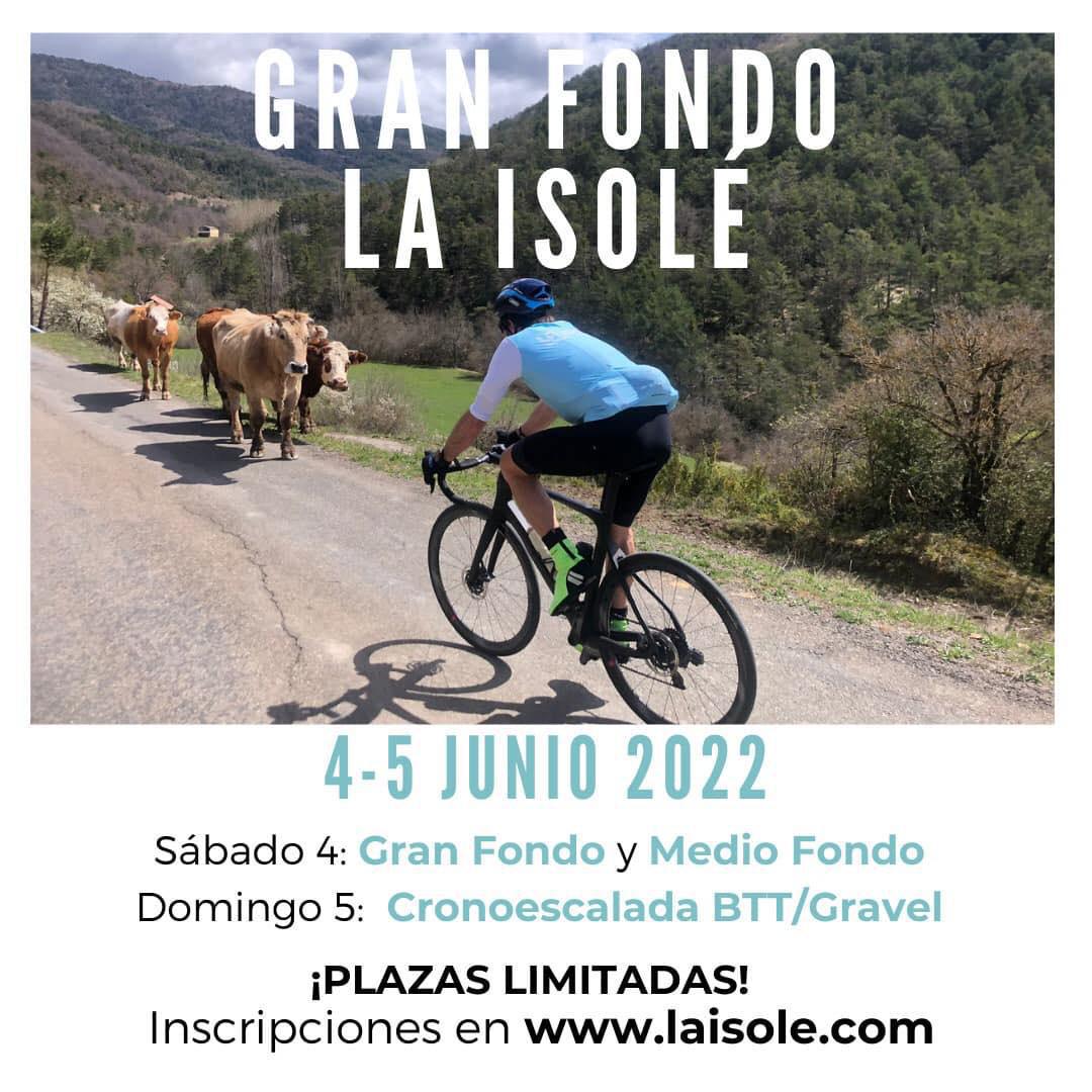 Gran Fondo "La Isolé" . Tres rutas de bicicleta de alta montaña en Borau- Pirineos (Huesca) Gran Fondo "La Isolé" . Tres rutas de bicicleta de alta montaña en Borau- Pirineos (Huesca)
