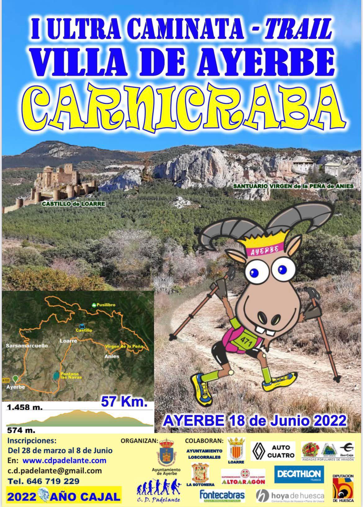 I Ultra Caminata - Trail "Carnicraba" en Ayerbe (Huesca)