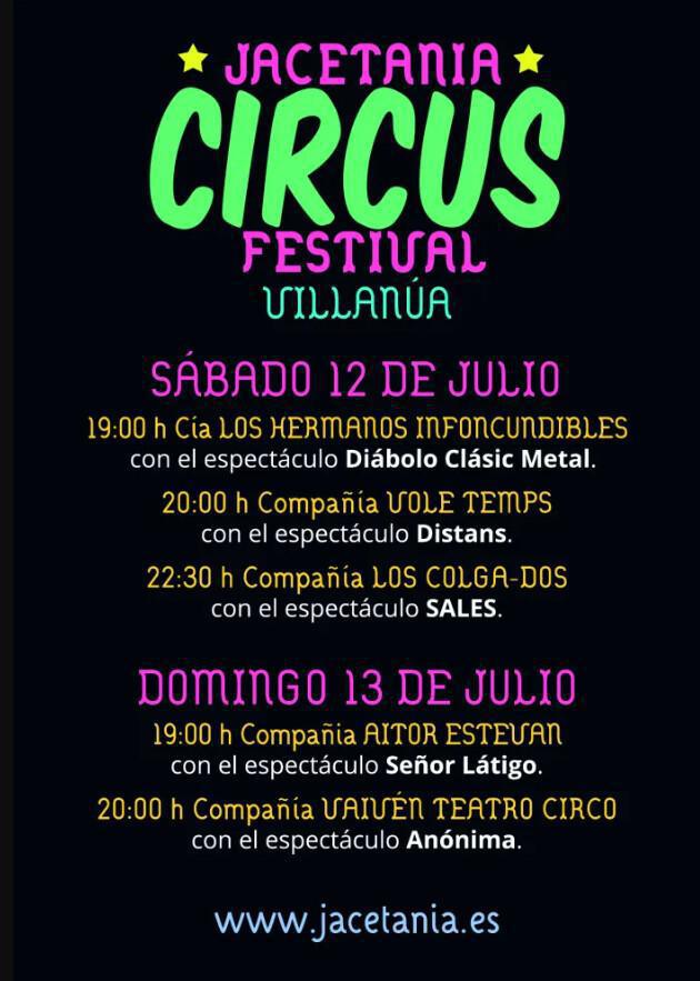 Jacetania Circus Festival en Villanúa (Huesca) Jacetania Circus Festival en Villanúa (Huesca)