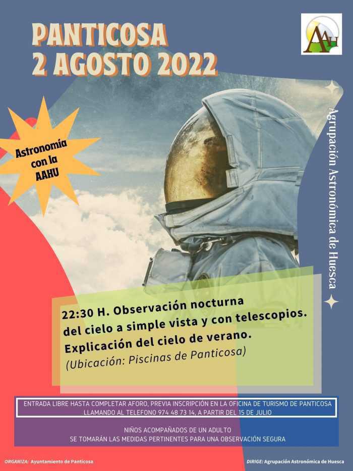 Observación astronómica en Panticosa 