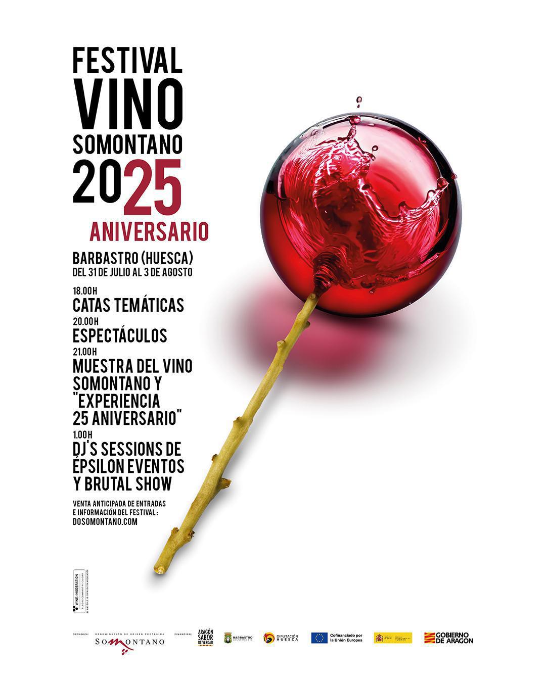 Festival Vino Somontano 2025 en Barbastro (Huesca)
