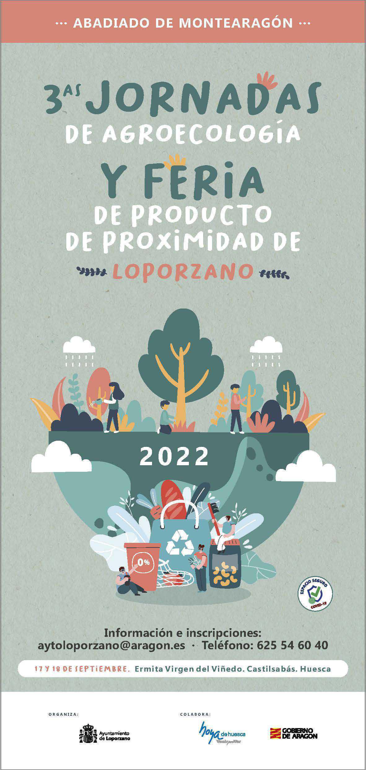 Jornadas de Agroecología y Feria Productos Proximidad en Virgen del Viñedo (Loporzano) (Huesca)