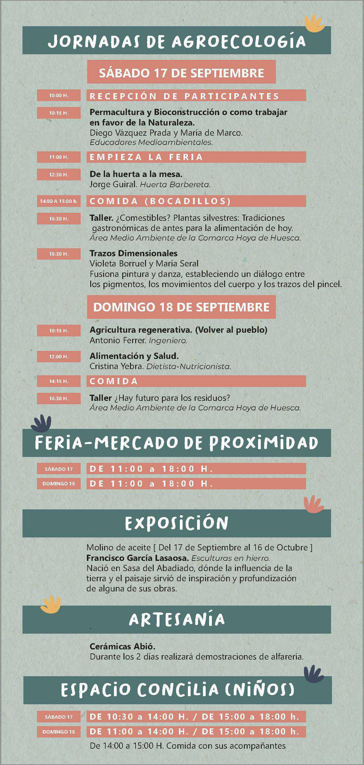 Jornadas de Agroecología y Feria Productos Proximidad en Virgen del Viñedo (Loporzano) (Huesca)