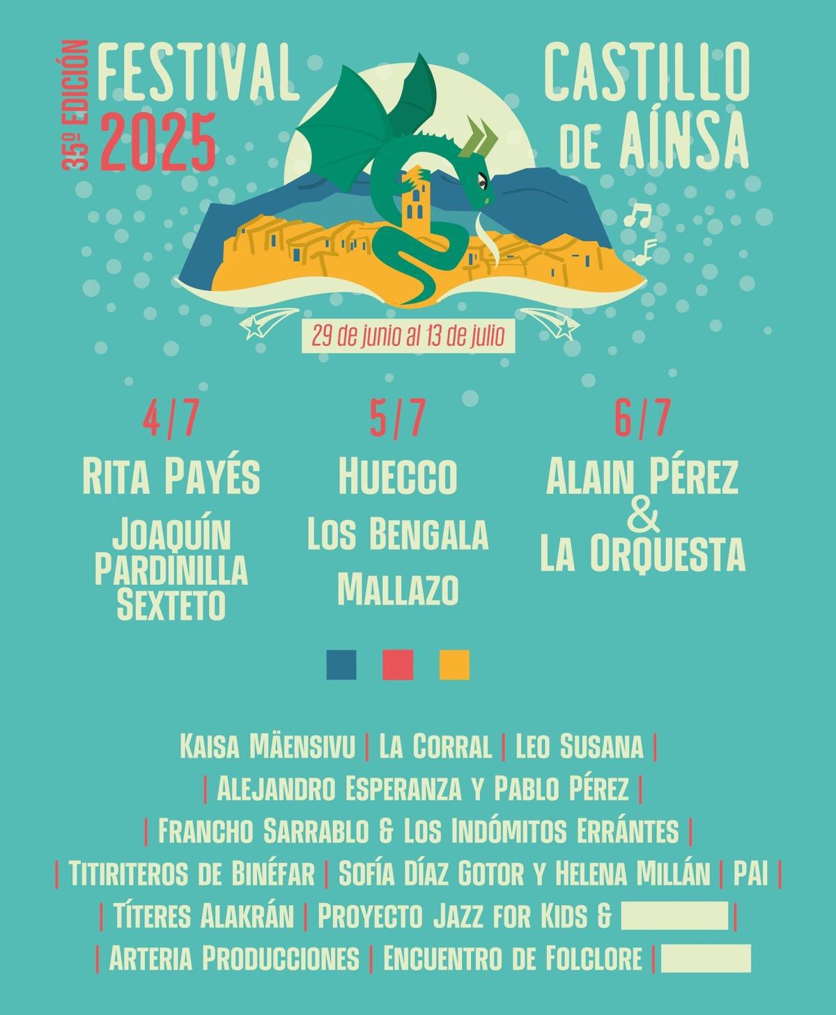 35 Edición del Festival Castillo de Ainsa (Huesca) 