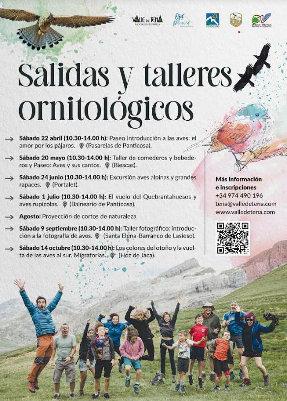 Salidas y talleres ornitológicos en el Valle de Tena (Huesca) Salidas y talleres ornitológicos en el Valle de Tena (Huesca)