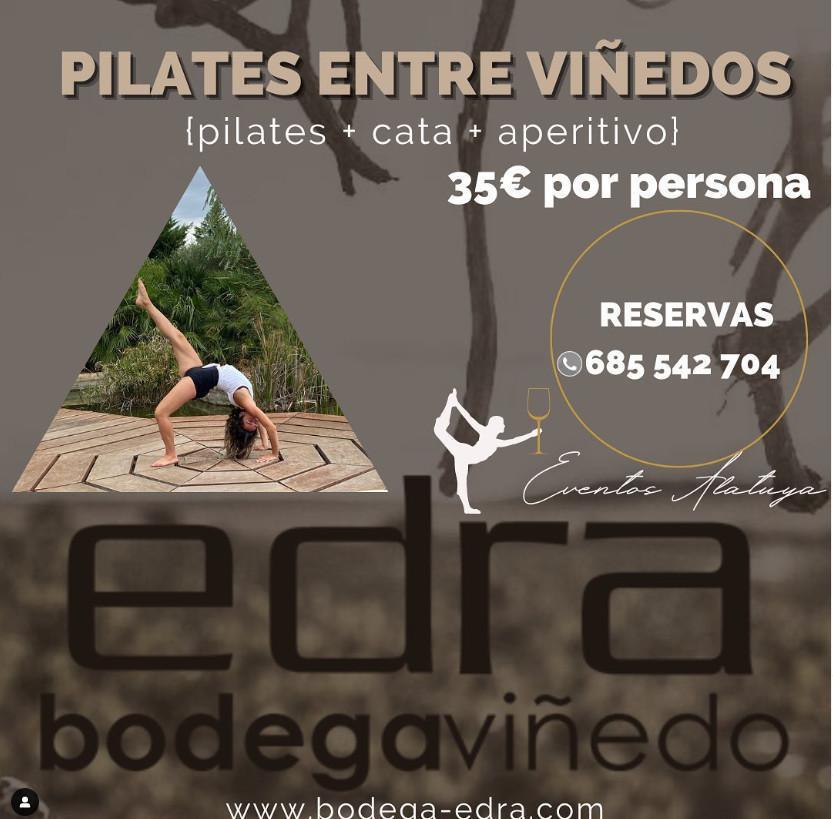 Pilates entre viñedos