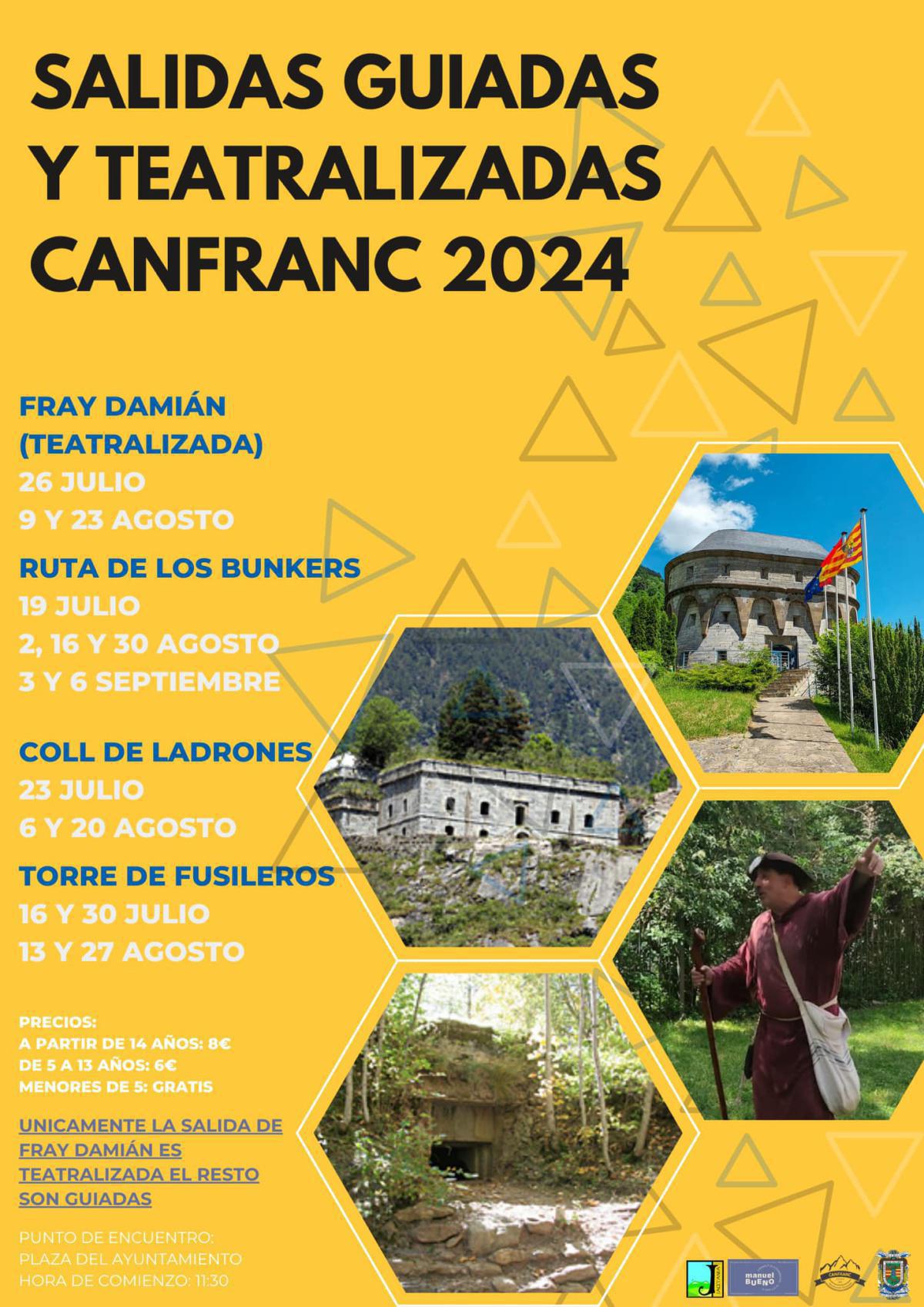 Salidas guiadas y teatralizadas en Canfranc Estación (Huesca). Verano 2024
