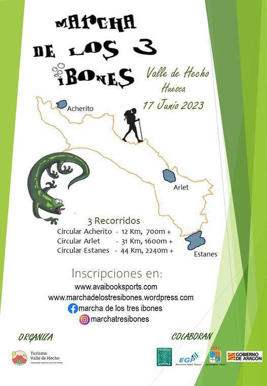 Marcha de los Tres Ibones en el Valle de Hecho (Huesca) Marcha de los Tres Ibones en el Valle de Hecho (Huesca)