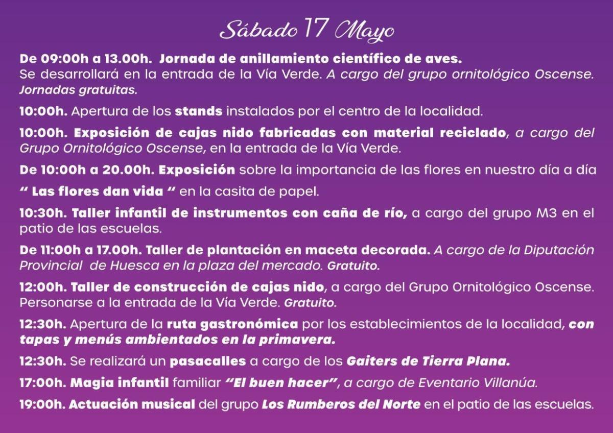 Ferieta de la Primavera en Biescas (Huesca)