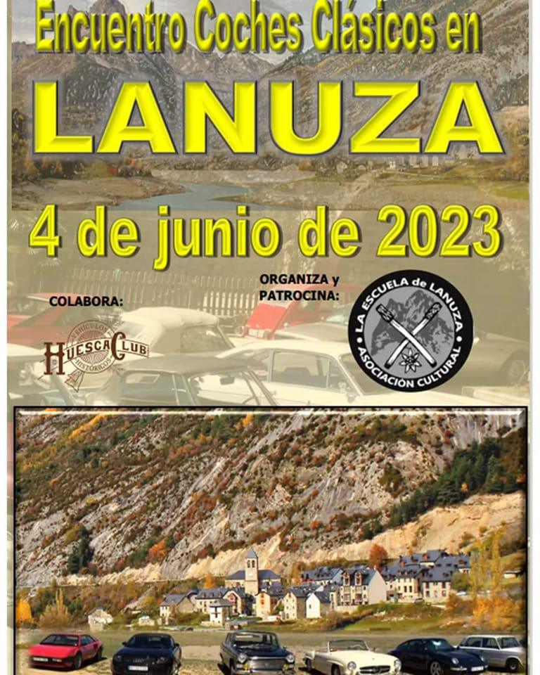 Encuentro de Coches Clásicos en Lanuza (Huesca)