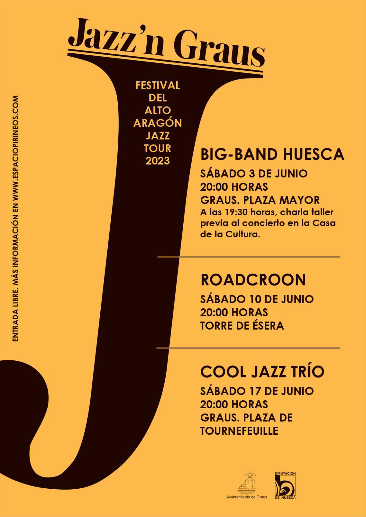 Jazz'n Graus, el Festival del Alto Aragón Jazz Tour 2023 (Huesca)