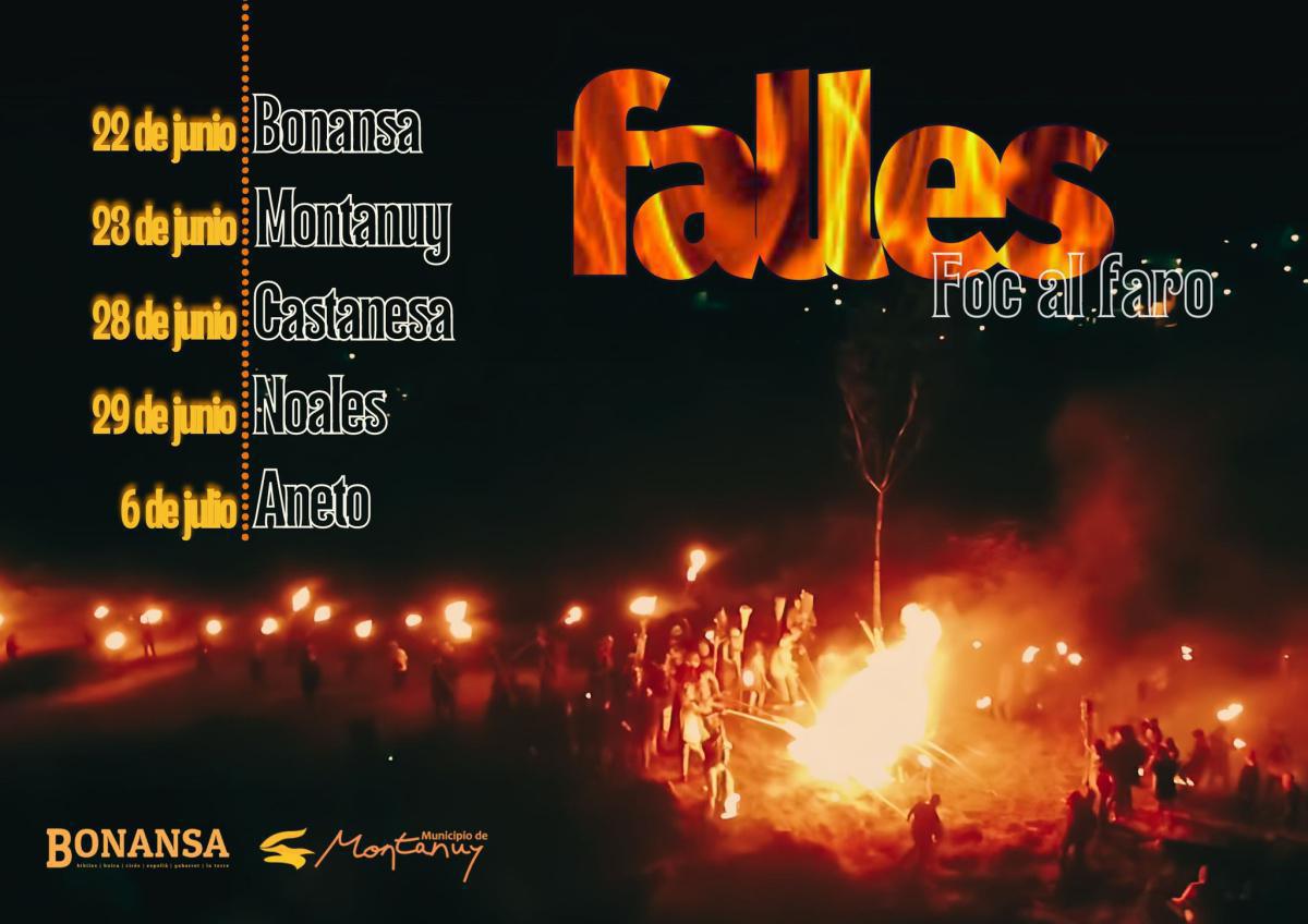 Las Fallas en los pueblos de La Ribagorza (Huesca) 2024