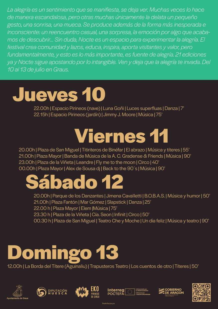 Festival NOCTE en Graús (Huesca) Festival NOCTE en Graús (Huesca)