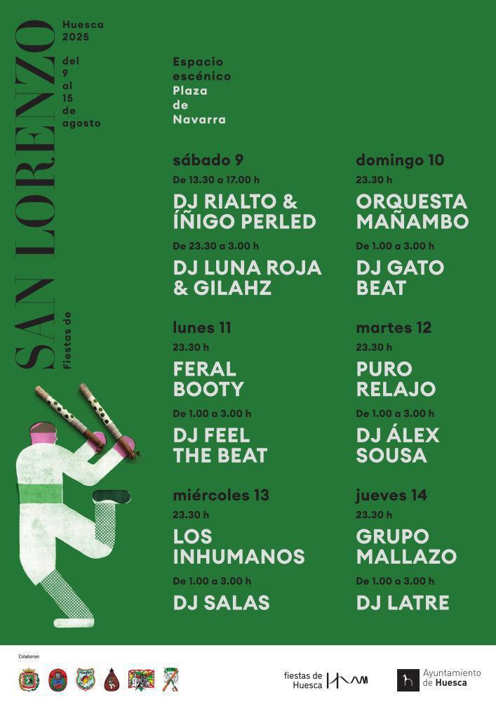 Fiestas de San Lorenzo en Huesca 2025 Fiestas de San Lorenzo en Huesca 2025