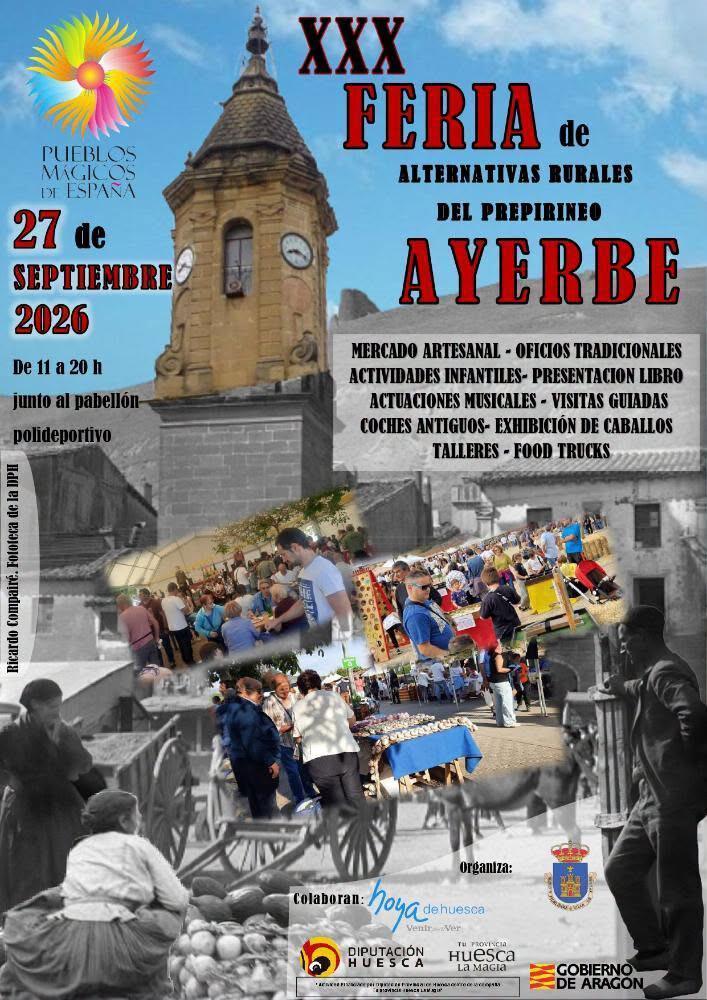 Feria de Alternativas Rurales en Ayerbe (Huesca)