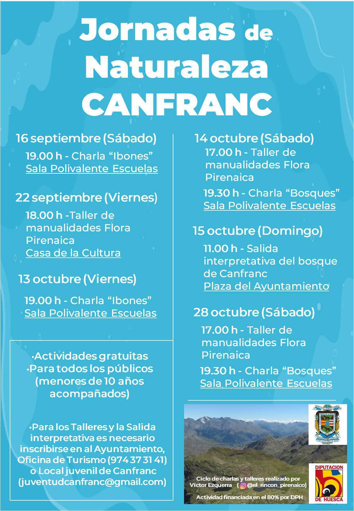 Jornadas de Naturaleza en Canfranc (Huesca) Jornadas de Naturaleza en Canfranc (Huesca)