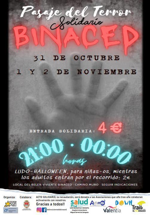 Pasaje del Terror en Binaced (Huesca)
