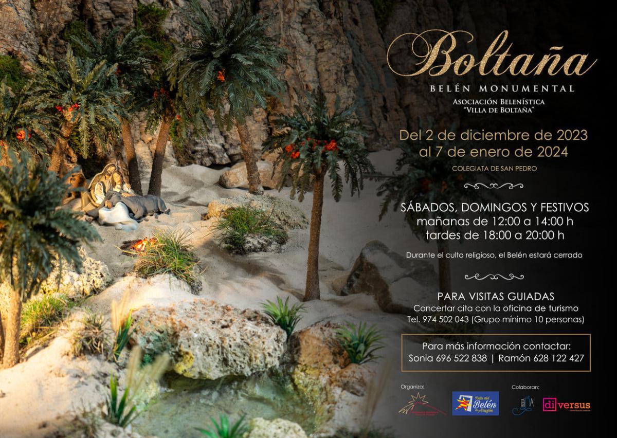 Belén monumental en Boltaña (Huesca)