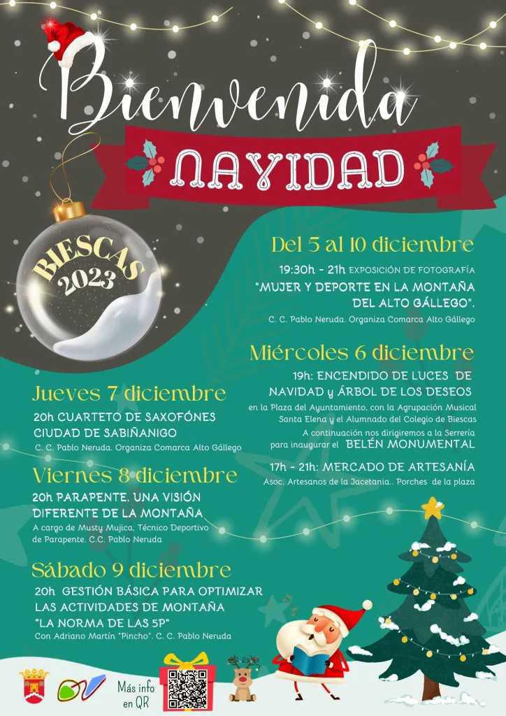 Actividades en Biescas (Huesca) para el Puente de la Constitución