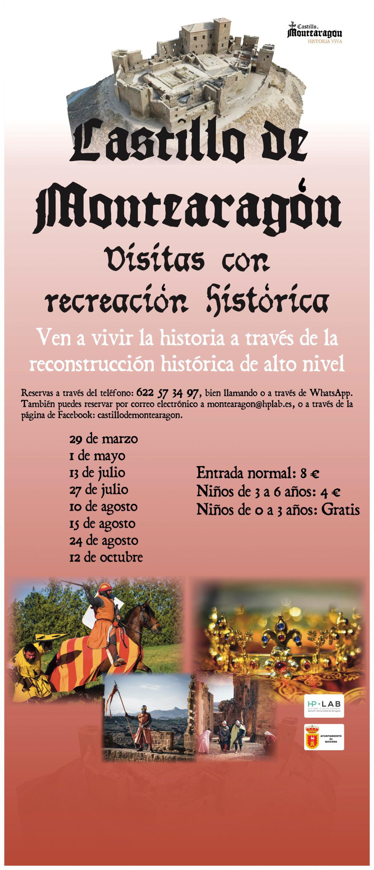 Visitas guiadas al Castillo de Montearagón - Quicena (Huesca)