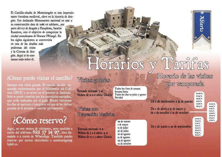 Visitas guiadas al Castillo de Montearagón - Quicena (Huesca)