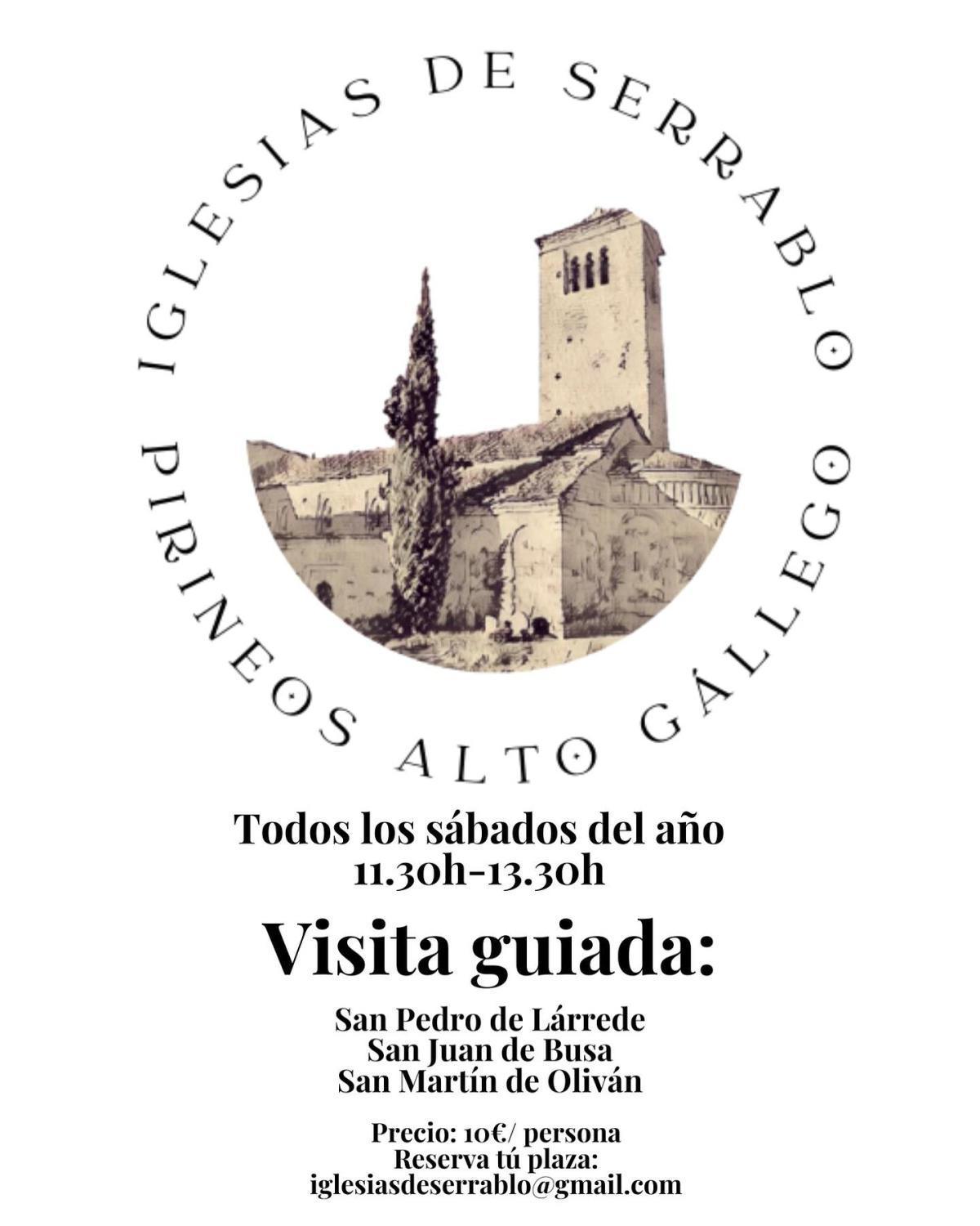 Visitas guiadas a las Iglesias del Serrablo Visitas guiadas a las Iglesias del Serrablo