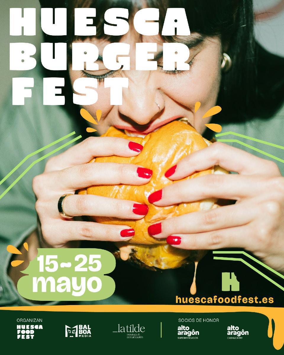 Huesca BURGER FEST evento gastronómico en Huesca y provincia