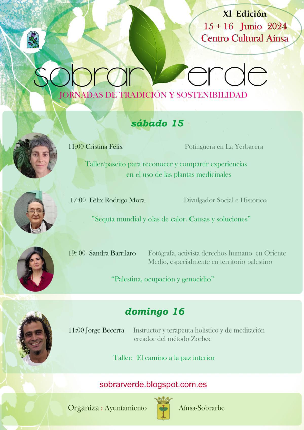 SOBRAVERDE, Jornadas de Tradición y Sostenibilidad en Aínsa (Huesca)