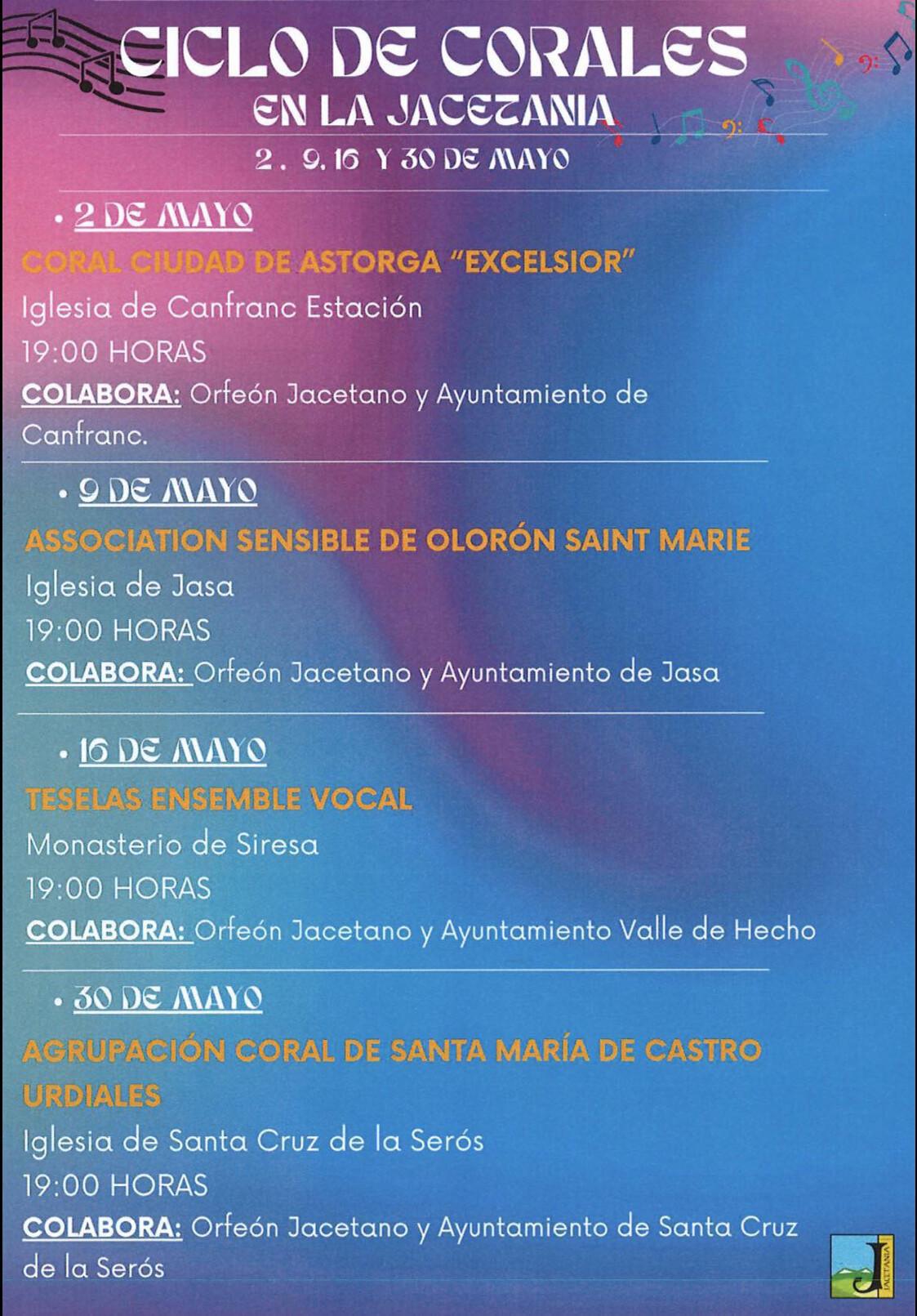 Ciclo de Corales en la Jacetania (Huesca)