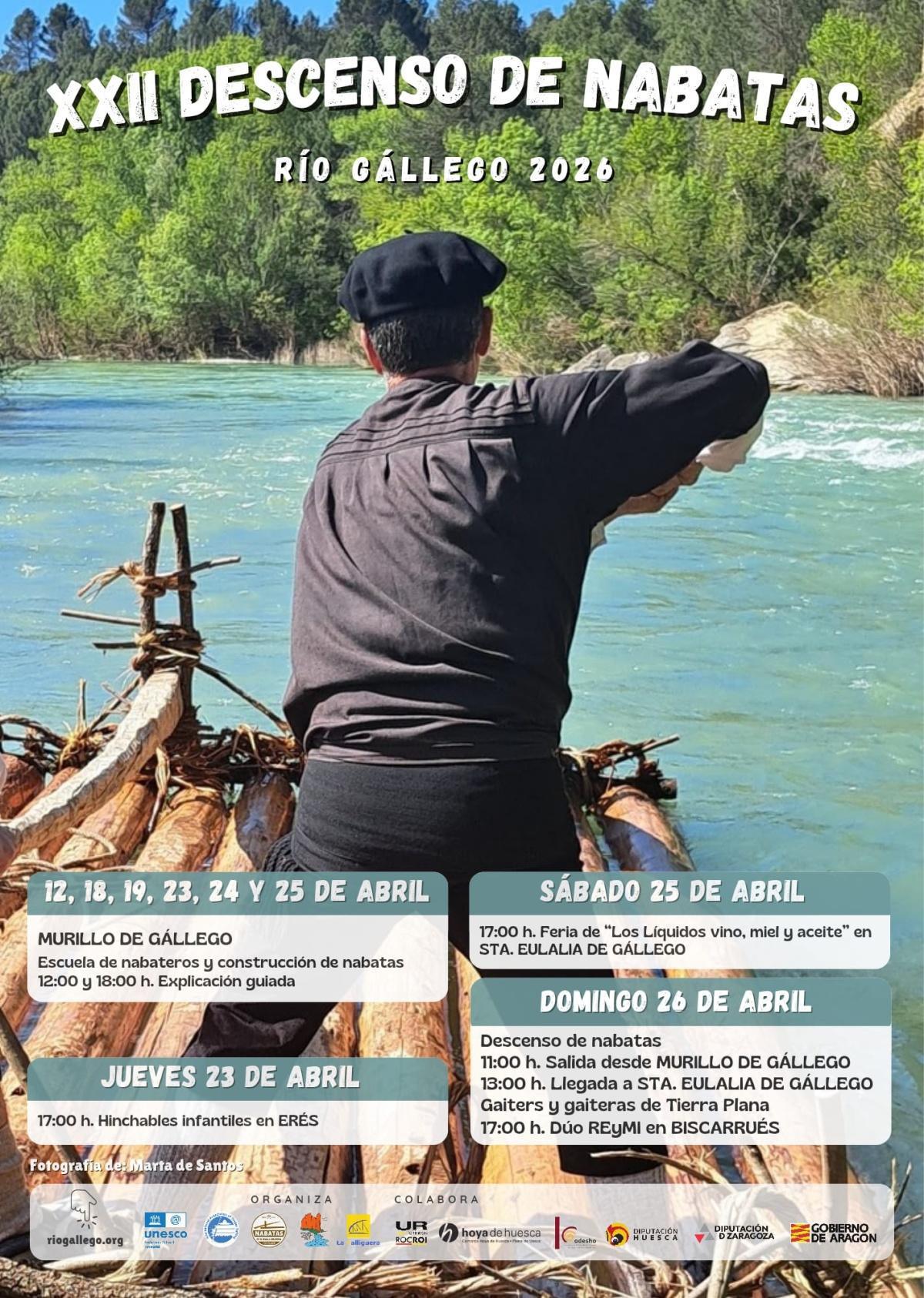 Descenso de Nabatas por el Río Gállego (Huesca) Descenso de Nabatas por el Río Gállego (Huesca)