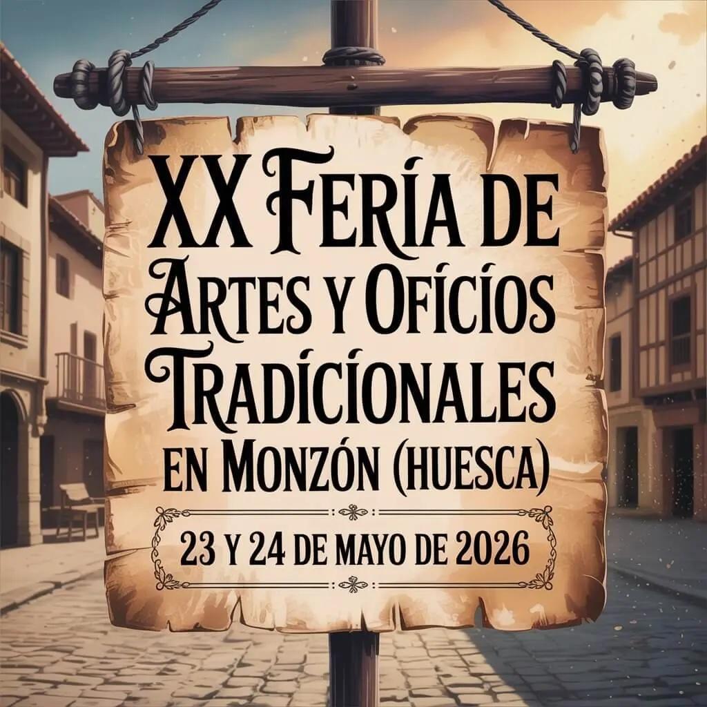 Feria de Artes, Oficios y Labores Tradicionales en Monzón (Huesca)