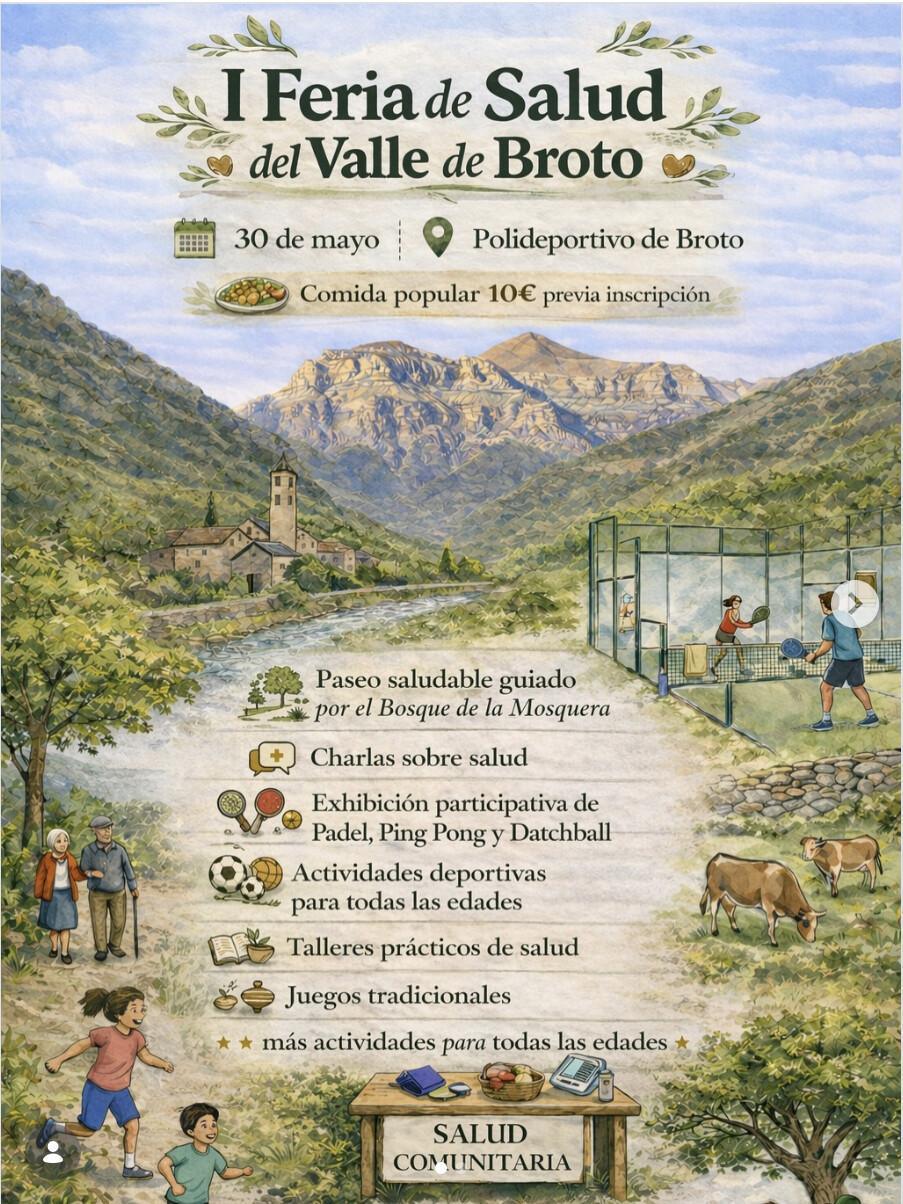 Feria de Salud del Valle de Broto (Huesca) Feria de Salud del Valle de Broto (Huesca)