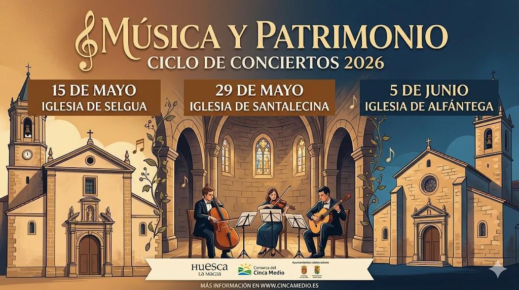 Ciclo Música y Patrimonio 2026 en Huesca
