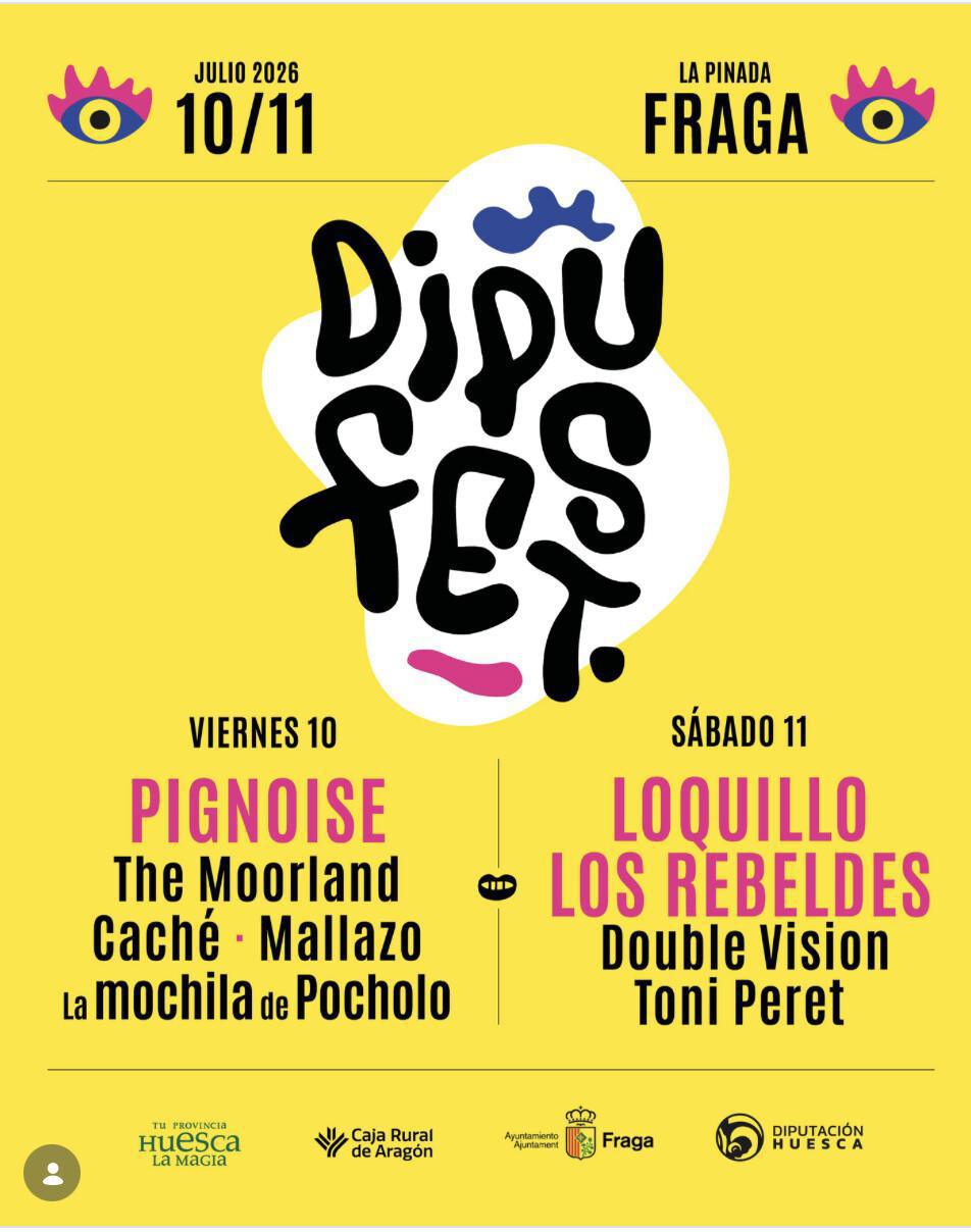 Festival Dipufest 2026 en Fraga (Huesca)