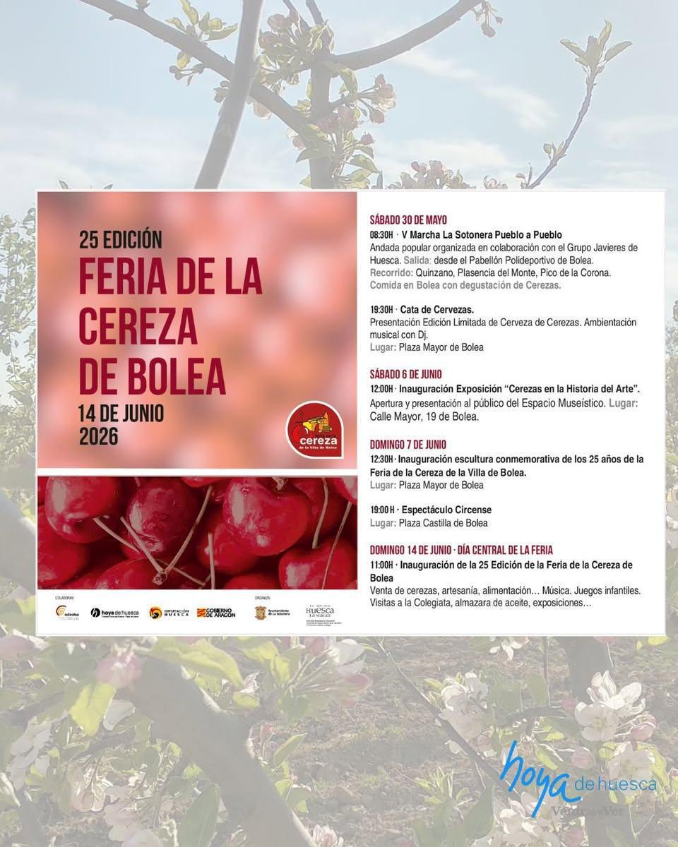 25 Edición Feria de la cereza de Bolea 25 Edición Feria de la cereza de Bolea