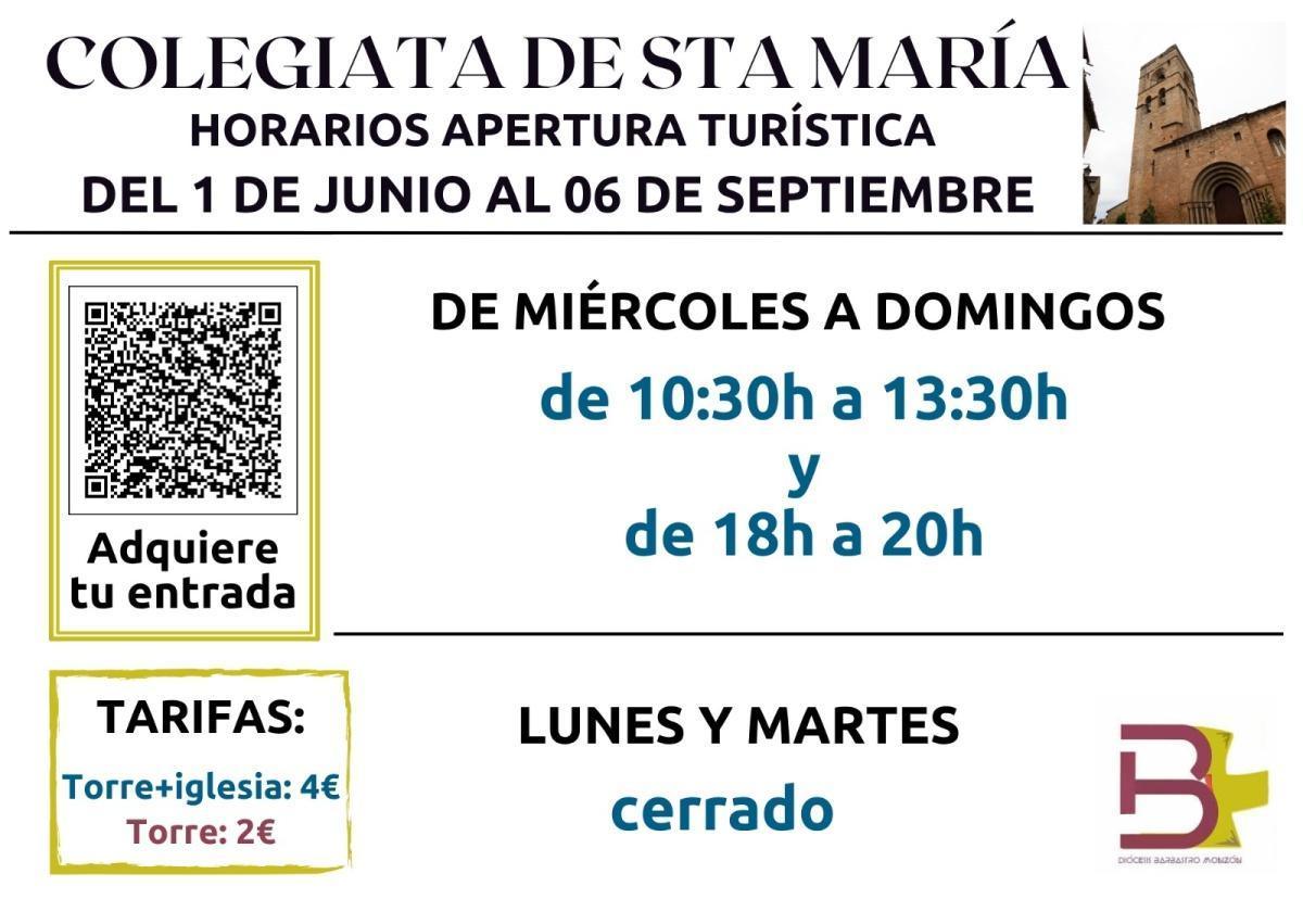 Visita la Colegiata de Santa María de Aínsa: Horarios y qué ver (Huesca)