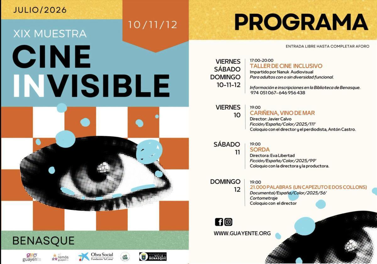 XIX MUESTRA CINE INVISIBLE en Benasque (Huesca)