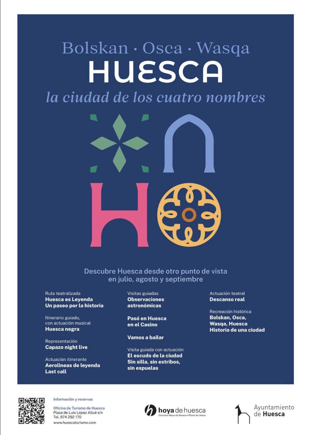 HUESCA la ciudad de los cuatro nombres
