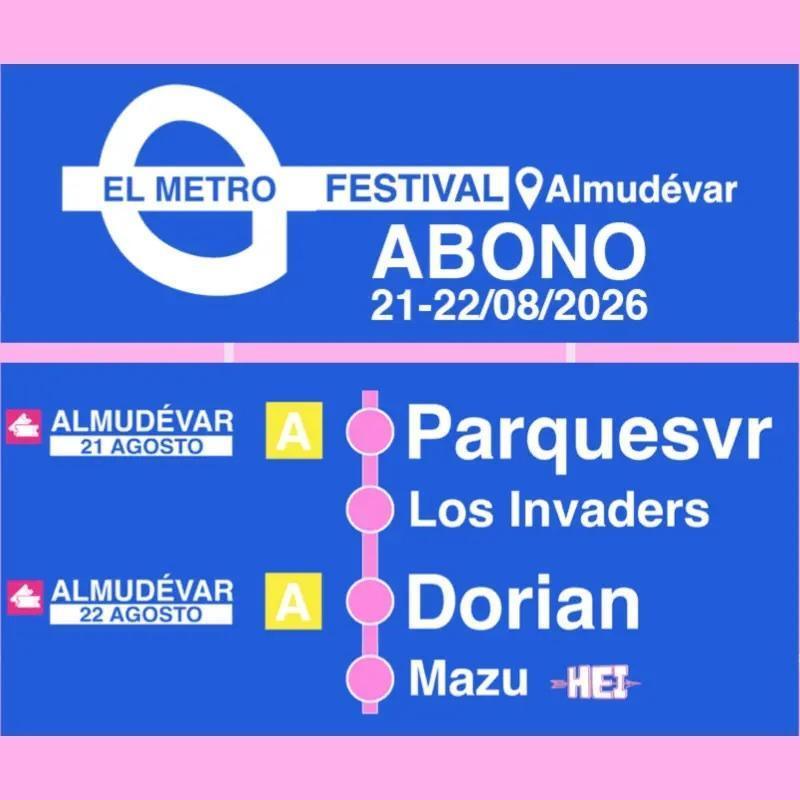 El Metro festival en Almudévar (Huesca)