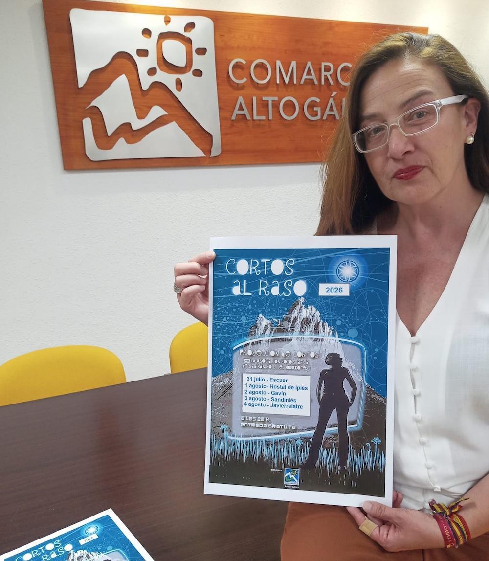 ¡Llega la XIX edición de "Cortos al Raso"! Cine de verano al aire libre en el Alto Gállego (Huesca) 