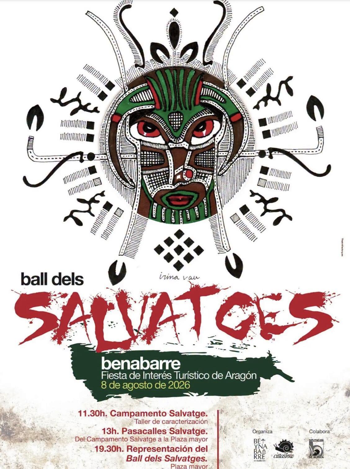 Regresa el espectacular Ball dels Salvatges a Benabarre (Huesca) Regresa el espectacular Ball dels Salvatges a Benabarre (Huesca)