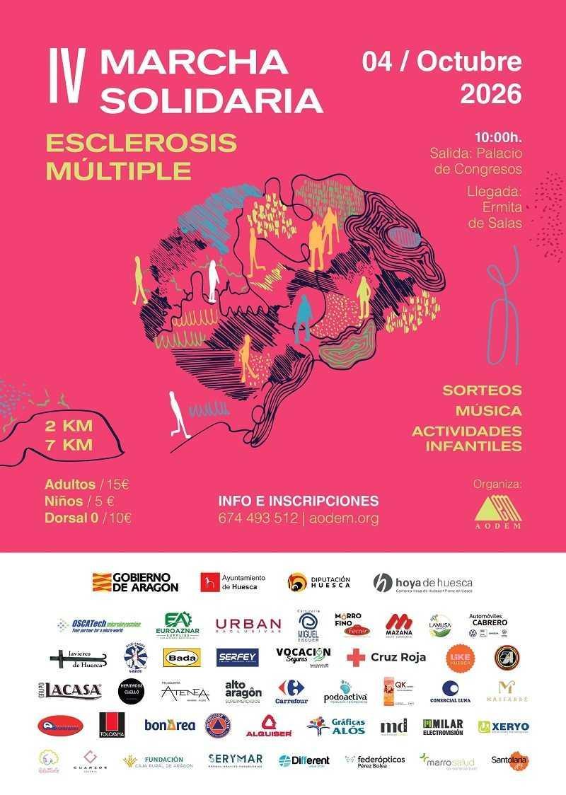 IV Marcha Solidaria por la Esclerosis Múltiple en Huesca IV Marcha Solidaria por la Esclerosis Múltiple en Huesca
