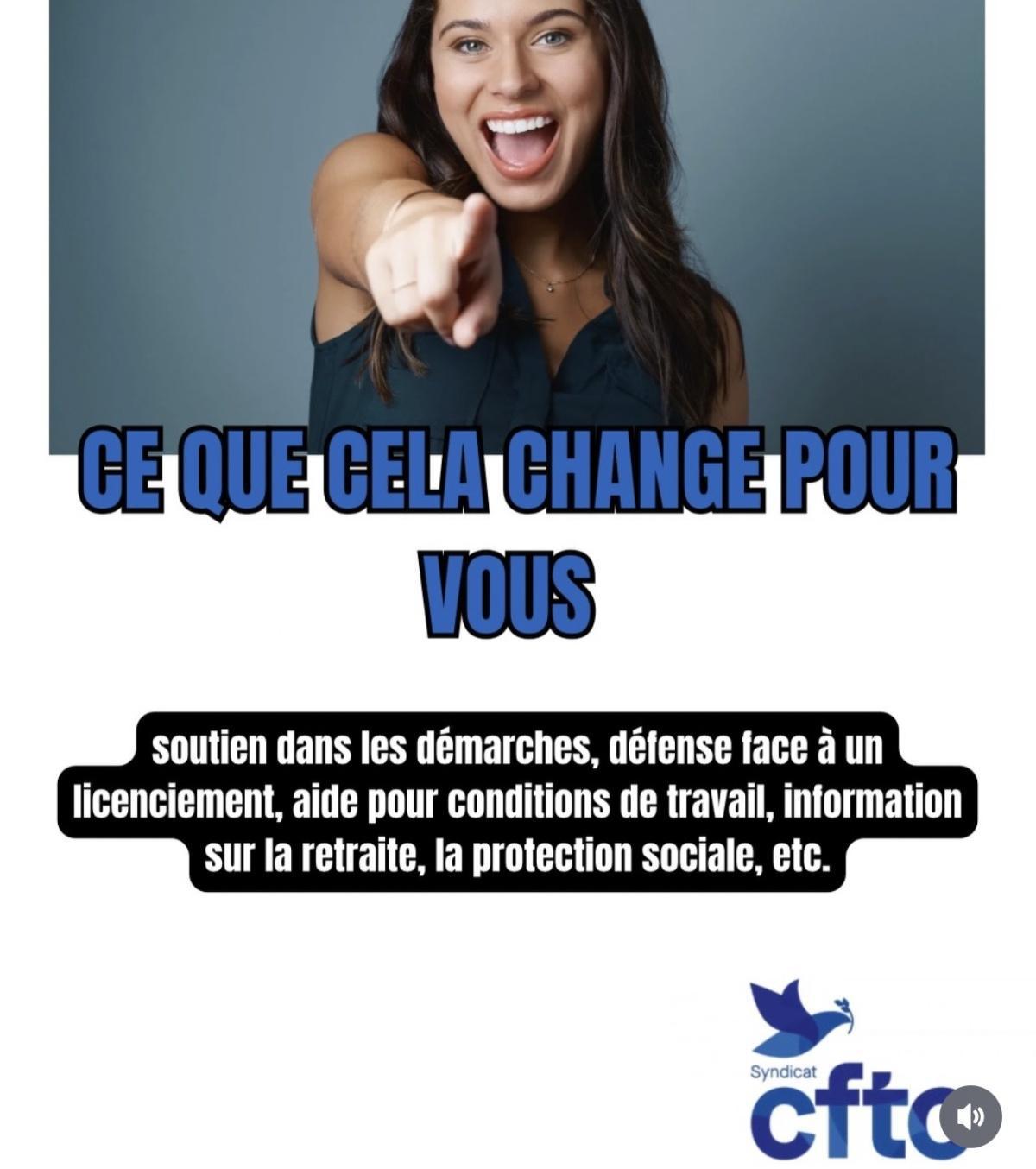 CFTC : LE SYNDICAT CONSTRUCTIF CFTC : LE SYNDICAT CONSTRUCTIF