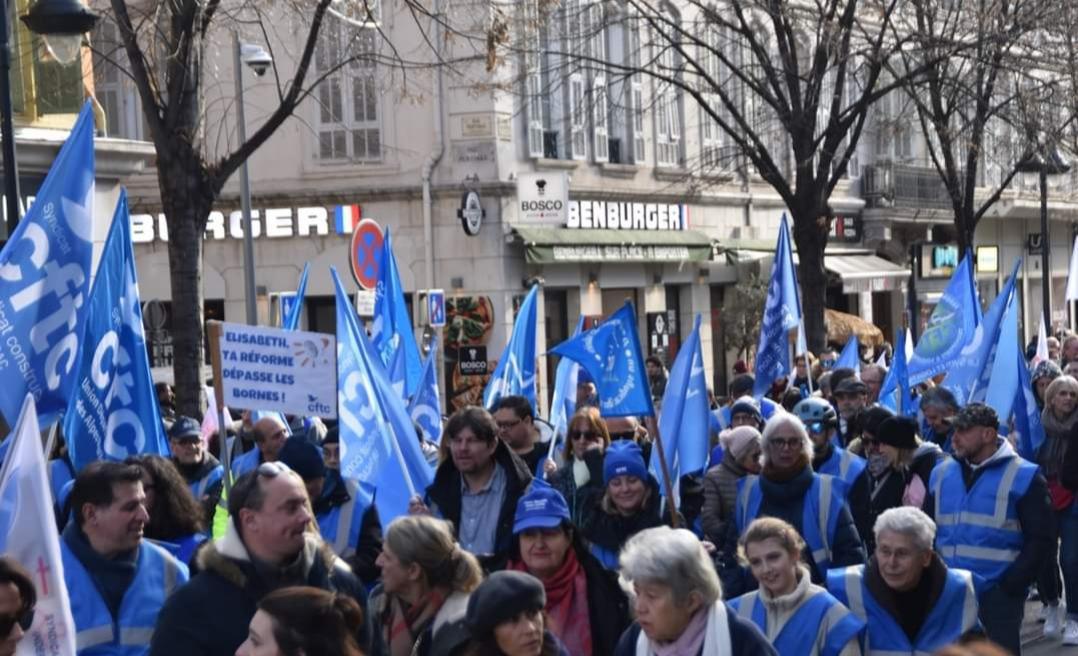 Belle mobilisation sur Nice...